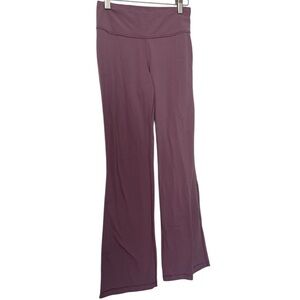 Athleta Girl High Rise Chit Chat Flare Pant Purple XL/14 Yoga Activewear